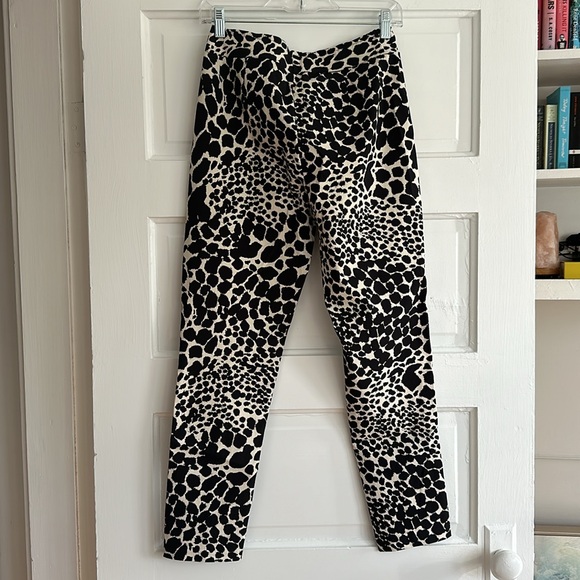 Who What Wear Spotted Pants with Split Hem - Picture 5 of 5